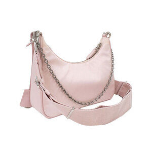 Prada Shoulder Chain ReEdition Bag 2005 Leather Pink Saffiano